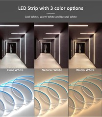 WS2811 Horse Running Led Strip 24V 2835 120Leds/m BanlaX APP Control 10M 15M 20M