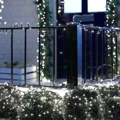 39Ft Outdoor String Lights Patio Party Yard Garden Wedding 100 LED Solar Powered