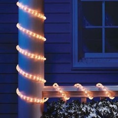 Warm White LED Rope Light – 120 Volt – Custom Cut
