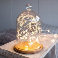 5m STARS Fairy Lights for Bedroom String USB Powered Adapter Party