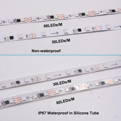 5M WS2811 5050 RGB IC LED Strip Addressable Dream Color Pixel Tape Lights DC12V
