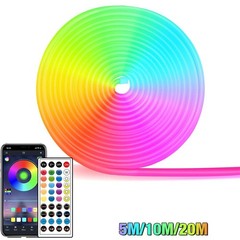NEW 5M/10M/20M LED Neon RGB strip stripe flex tube strip light outdoor lighting
