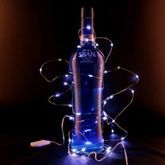 12 Pack 20 LED 6.6ft Battery Operated Mini LED Copper Wire String Fairy Lights