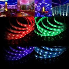5M/20M WIFI RGB LED Strip waterproof 5050 SMD Diode Tape light remote power Kit