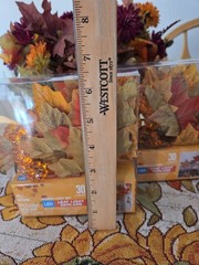 60 LED Maple Leaf Light Garland(2 pks 30) 9 ft. lit length 10 ft. total length