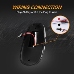 5X White LED Cab Lights Smoked Cab Roof Running Top Marker Light Compatible f…