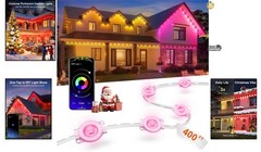 Eternity Outdoor Lighting – 400ft Smart LED String Lights with Remote Control