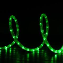 Green LED Rope Lights 10′ 25 50 100 150ft, Indoor Outdoor Waterproof Christmas