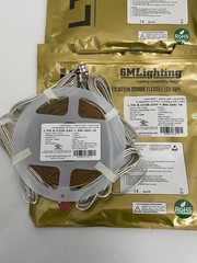 GM Lighting LTR-S-COB-24V-1.5W-30K-16 Flexible LED Tape Lot + Drivers