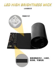 LED Matrix Pixel Panel USB 5V Flexible Addressable RGB Pattern Scrolling Display