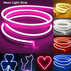 NEW 5M/10M/20M LED Neon RGB strip stripe flex tube strip light outdoor lighting