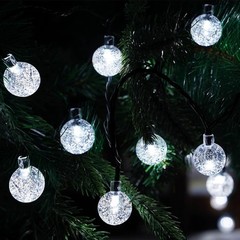 50LED Solar String Lights Patio Party Yard Garden Wedding Waterproof Outdoor