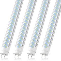 Energy-Saving T8 4FT LED Bulbs 24W, 3200 Lumens, Hassle-Free Installation 4Pack