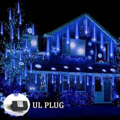 Meteor Shower Lights Outdoor Christmas Lights UL Certified Falling Rain Drop Sno