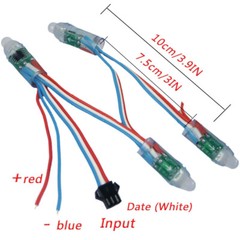 1000pcs 12V WS2811 RGB Full Color Pixels Digital Addressable LED String Lights