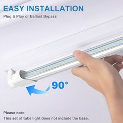 LED Fluorescent Replacement 3FT T8 Tube Light 12-Pack – Durable, Energy Saving