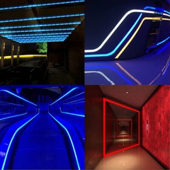 Waterproof COB LED Light Strip 24V 320LEDs/m IP68 Indoor Outdoor Building Decor