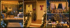 50LED Solar String Lights Patio Party Yard Garden Wedding Waterproof Outdoor