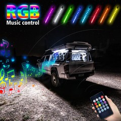 USB RGB Led light strip for Cars Inside car Lighting interior Glow music control