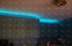 4PCs Kitchen Under Cabinet Counter LEDs Lights Bar Kit Warm White Energy Saving