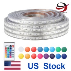 LED Strip Rope Light Waterproof Multi Color Changing Lights Flexible With Remote