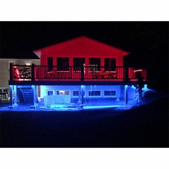 Off Car/Boat 12V Battery 1~40M Waterproof RGB LED Strip Light WiFi Music Sync