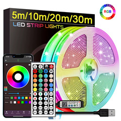 RGB LED Strip Lights with Remote Control – Color Changing Flexible Lights for Be