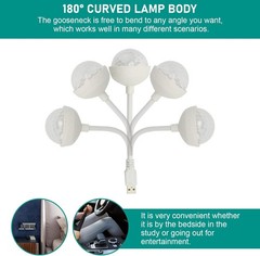Star Car Roof Light, 360° Adjustable Night Light Blue,White,Green,Red