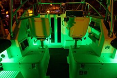 LED Light Strip Green 300LED 2835 16.4Ft Roll 5M 12V Rope Light Adhesive Back