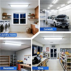 Energy-Saving T8 4FT LED Bulbs 24W, 3200 Lumens, Hassle-Free Installation 4Pack