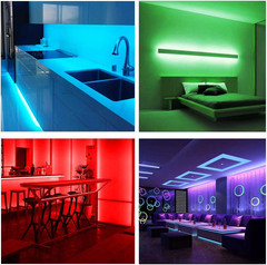 Led Strip Lights Waterproof, 32.8Ft(2 Rolls of 16.4Ft) Led Tape Lights Color Cha