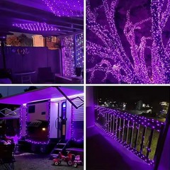 Outdoor Solar String Light 300/200/100/50 LED Fairy Garland 8 Mode Garden Yard T