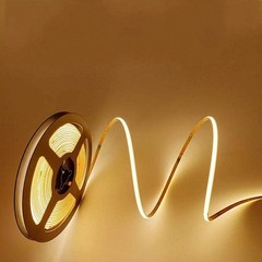 Ultra Slim 2mm 12V COB 480leds/m LED Flexible Strip light Tape Lights Bar Room