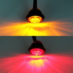 12V LED Vehicle Light Bulb Universal Waterproof Amber Red White for Cars Trucks