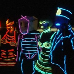 New Zitrades El Wire Blue Super Bright Portable El Wires Kits Electroluminescent