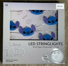 Disney 18 LED String , 6.5 Feet Lights Lilo And Stitch Battery Operated