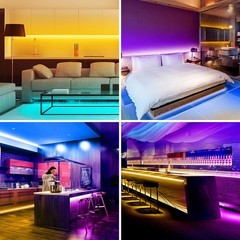 LED Strip Lights, Smart Light with App Remote Control, RGB LED Lights for room