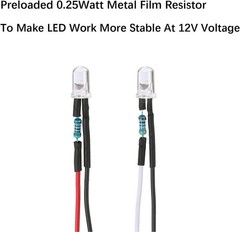 Energy-Saving 30pcs UV LED Lights with 20000 Hours Lifespan – 12V Pre-Wired