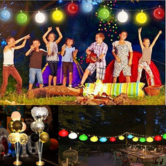 Led Balloon Lights 20 Pack Multicolor LED Mini Submersible Waterproof Blinking