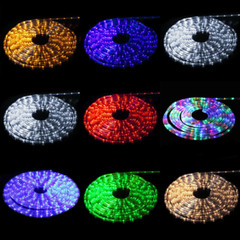 50′ 100′ 150′ 300′ Ft Waterproof LED Rope Light 110V Garden In/Outdoor Lighting