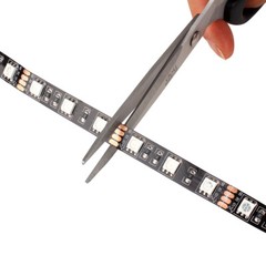 5M RGB 5050 SMD 300 LED Strip Light Bright Lamp DC 12V Black PCB Non-Waterproof