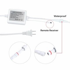 LED Strip Rope Light Waterproof Multi Color Changing Lights Flexible With Remote