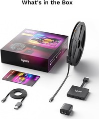 Lytmi HDMI 2.0 TV LED Backlight RGBIC Sync Light Strip for 25-55” TV Cuttable