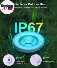 200Ft Permanent Outdoor Lights for House, 2025 Smart RGB LED outside Lights with
