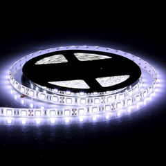 16.4ft Cool White LED Light Strip Waterproof 5050 SMD Dimmable Tape Rope Light