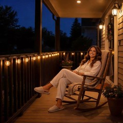 RTTY Outdoor String Lights 50 FT, Patio Light with 26pcs G40 Shatterproof LED Bu