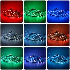 DC 12V 5050 60leds/m RGB led strip 6mm width Energy-Saving Flexible Strip Light