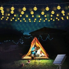 50 LED Solar String Lights Patio Party Yard Garden Wedding Waterproof Outdoor