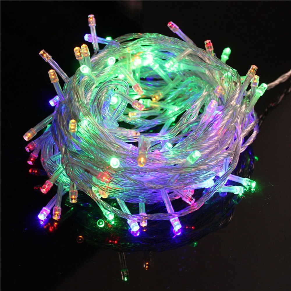 LED String Lights Tree Wedding Lamps Indoor Chasing Flash Outdoor Xmas Decor