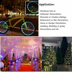 20/50/100 Battery Operated Copper Wire LED Fairy String Lights Christmas Wedding